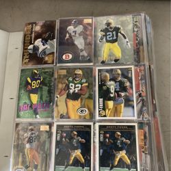 Lot of 90-2000 yr nfl football cards