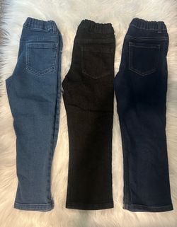 Set of 3 garanimal boy jeans size 5t