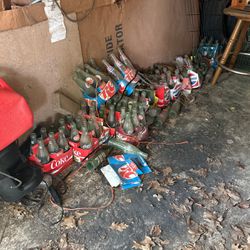Various Soda Bottles