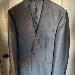 Suits, Dress Pants, Waist Jackets And Long Sleeve Shirts Lot 