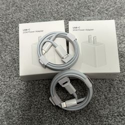 Adapter Fast Charger With USB-C Cable 