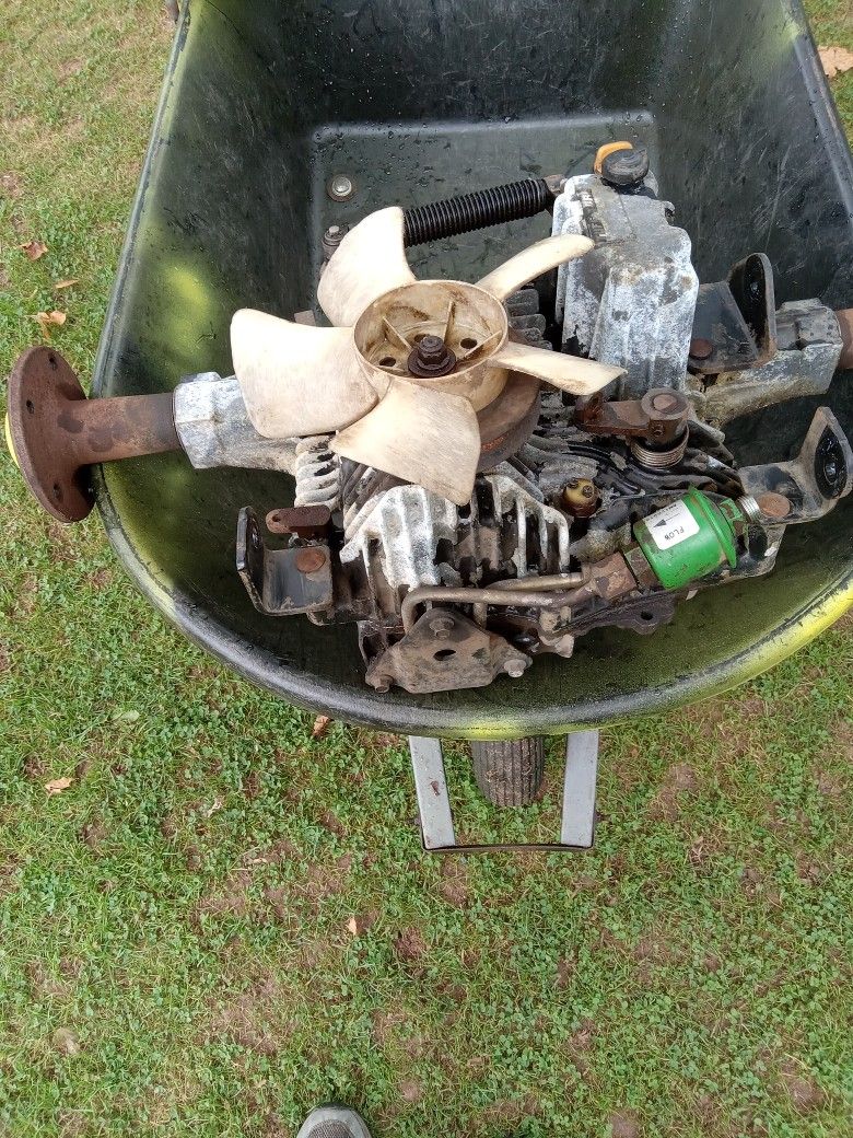 John Dear Riding Lawn Mower Power Flow