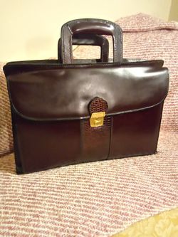 Leather Briefcase UNUSED