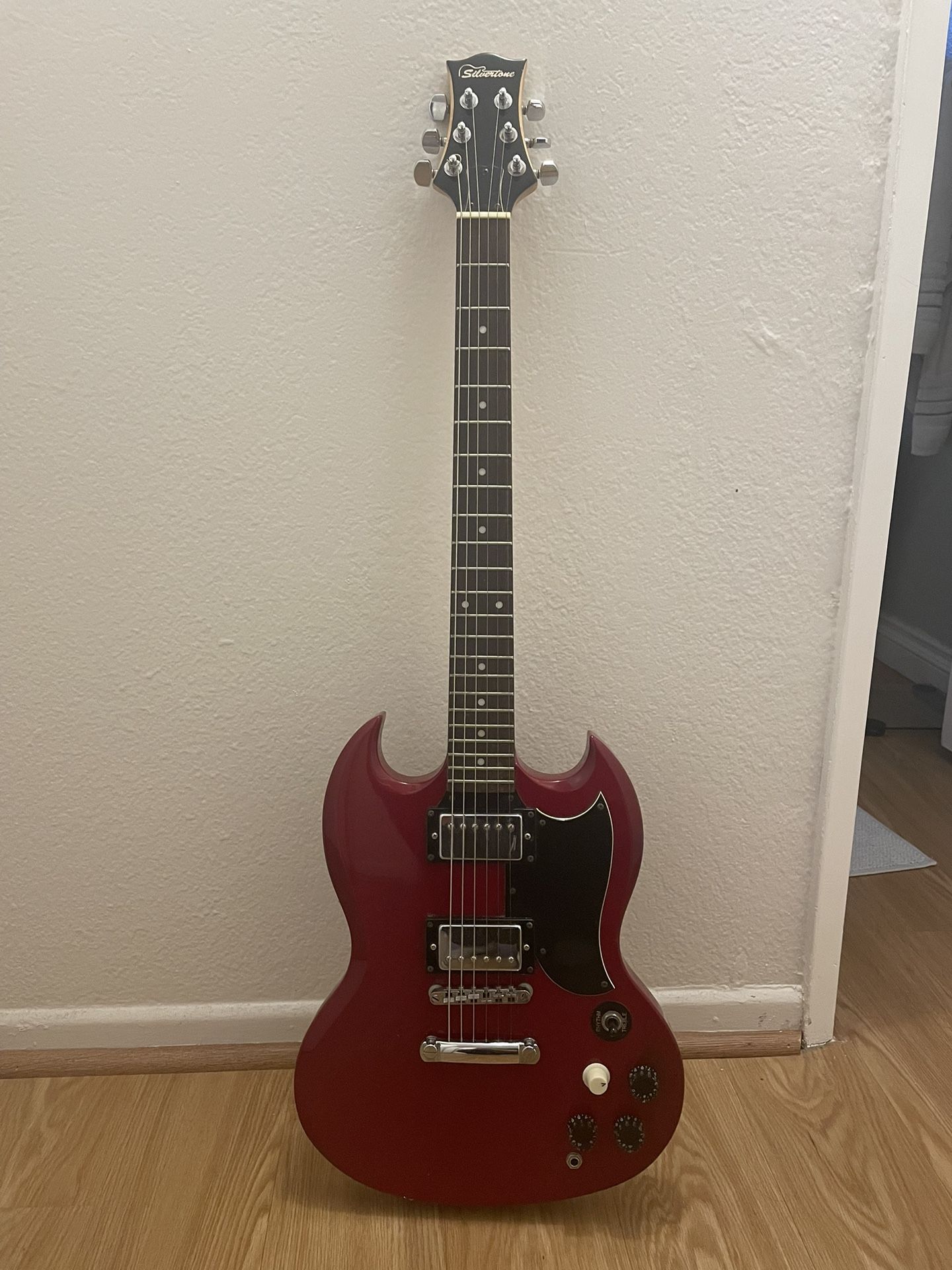 Silvertone SG Electric Guitar