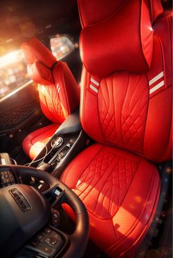 Leather Car Seat Cover (Free Professional Installation)