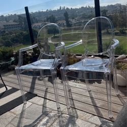Acrylic Ghost Chairs