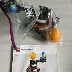 Lego Earth and Moon