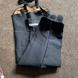 Hoffman Neoprene Waders With Foot Booties  Attached Size Xxl 