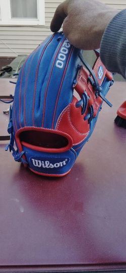 2016 world series champion Chicago Cubs outfield their glove a2000