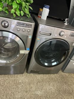 LG Front Load Washer and Dryer Set