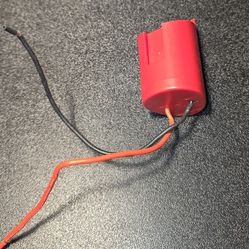 "Milw Red" 12 volt li-ion battery DIY Adapter.   Requires "Milw Red" 12v Battery