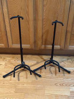 Black Metal Guitar Stands…$18 Each