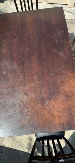 Table and 4 chairs