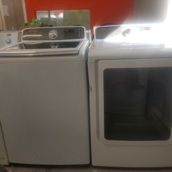 Samsung Washer and electric Dryer Set