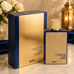 Fragrance Couture Oud Amber Bleu Eau de Parfum – Luxury Men’s Fragrance