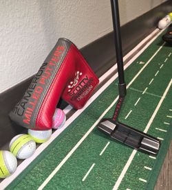 Scotty Cameron Pro Platinum - Newport 2 Mid Slant Putter - Black / Red
