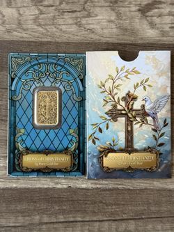 PAMP Cross Of Christianity 5 Gram Gold Bar