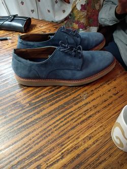 Hey Dude cole Haan blue suede size 13M