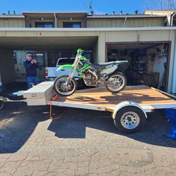 Motorcycle And Trailer Combo