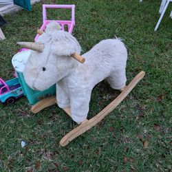 Unicorn rocking chair