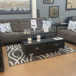 sofa and loveseat