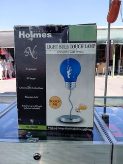 Holmes Novelty Light Bulb Touch Lamp