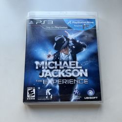 Michael Jackson: The Experience PlayStation 3 PS3 Complete in Box CIB Tested