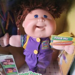 Cabbage Patch Kids SNACKTIME 1995 VINTAGE Mattel New With Box.