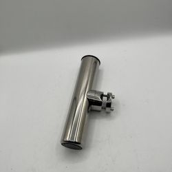 1" Rail Mount Clamp-on Fishing Rod Holder, Stainless Steel (CCN)