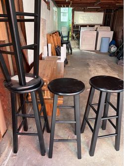 Black Barstools