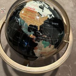 Jere wright Semi-Precious Gemstone Metropolitan World Globe