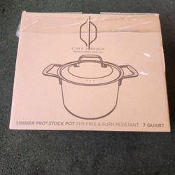 New In Open Box Chef's Design SP7 7qt Simmer Pro Stock Pot