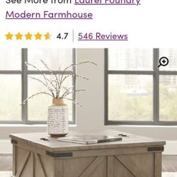 Coffee Storage/Table (matching end tables also available at discounted price)