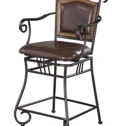 Counter Height Swivel Stool (Qty 5)