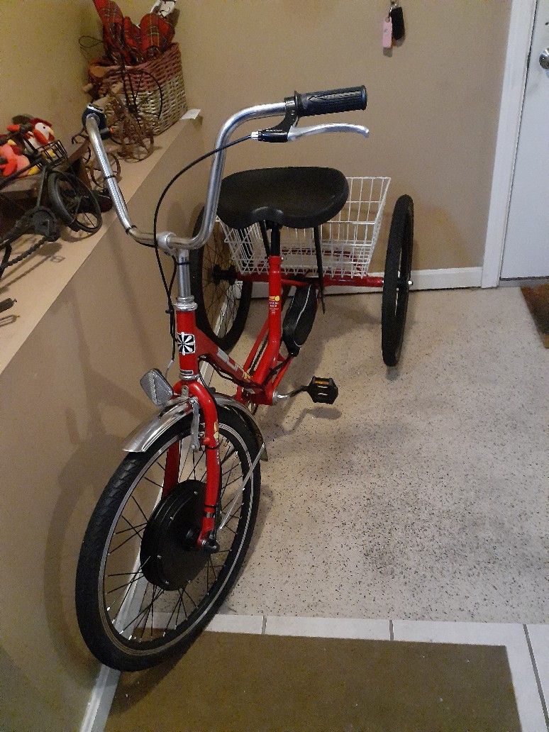Electric Trike Trycycle Bike 1000w 48v