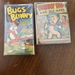 Porky Pig And Bugs Bunny Better Little Books Circa 1950