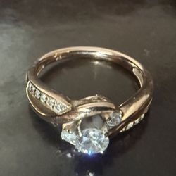 Genuine 14K Gold 1/2 Carat Natural Diamond Women’s Ring