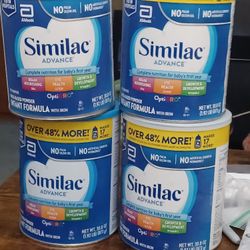 4 Cans Of Similac 30oz