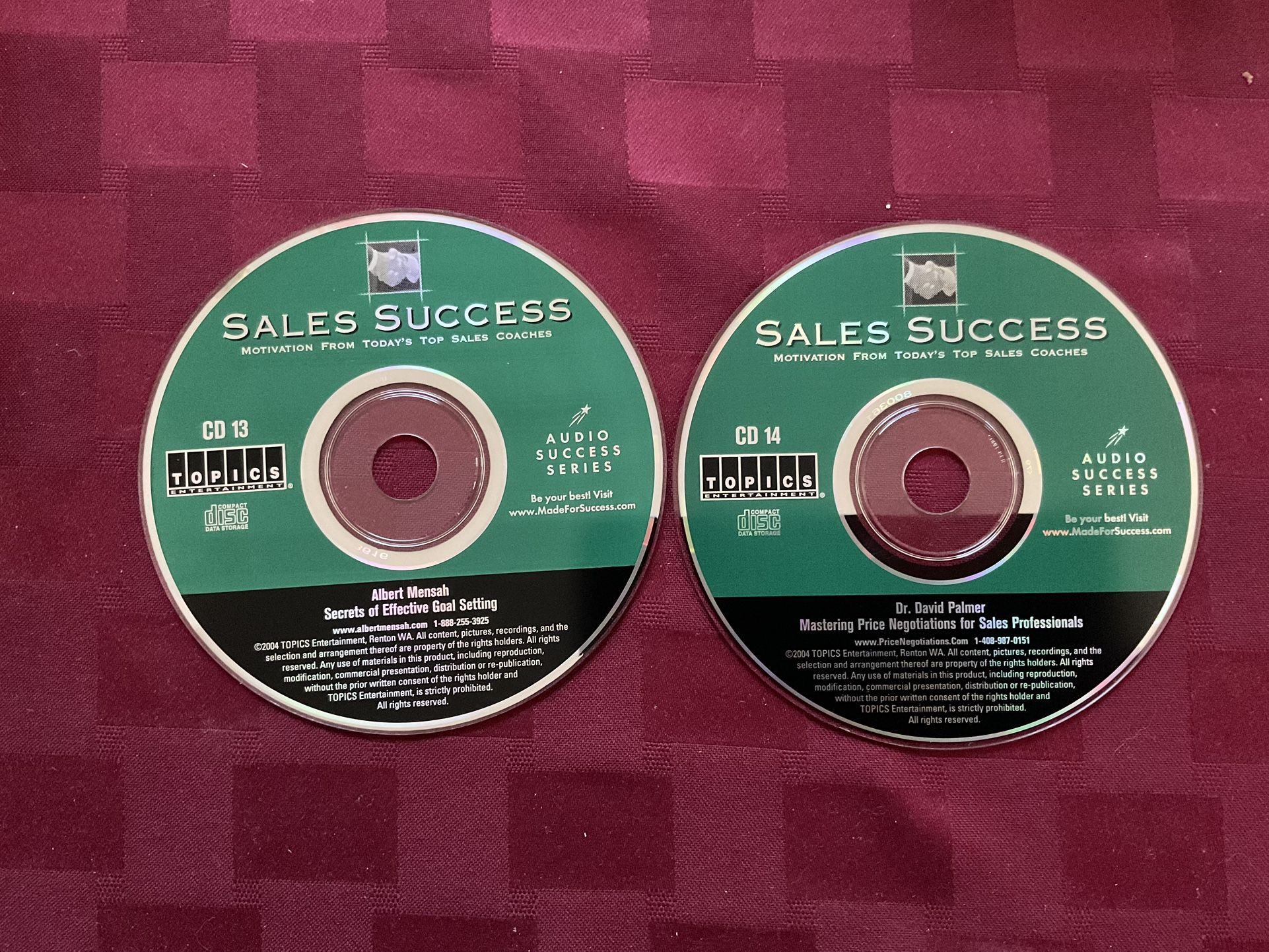 21 Secrets to Success - 8CDs