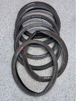 26” mountain bike tire lot