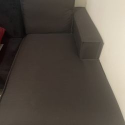 Black Lounge Chair 