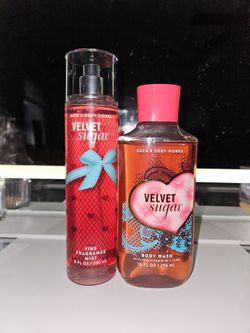 Bath and Body Works body mist and body wash