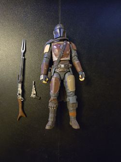 Star Wars Black Series The Mandalorian 6" Figure Original Brown Armor Complete