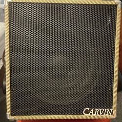 CARVIN MB15 15-INCH 250 Watts RMS MICRO BASS AMPLIFIER COMBO BASS AMP With A CARVIN Cover