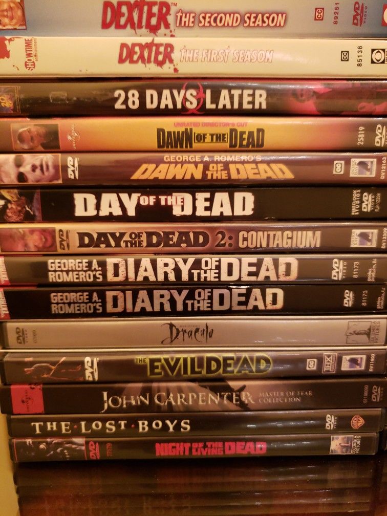 Zombie Movies, Serial Killers Prices Range