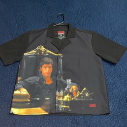 scarface reason button up.