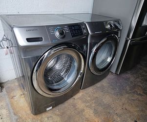 SAMSUNG FRONT LOAD WASHER AND DRYER SET
