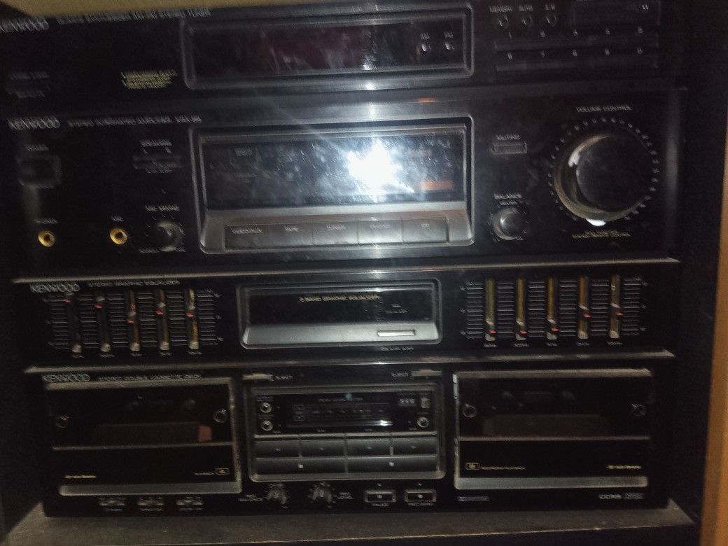 Kenwood Stereo Double Cassette Deck