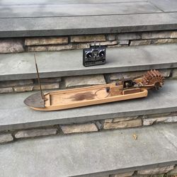 Vintage model steamboat RC remote control 