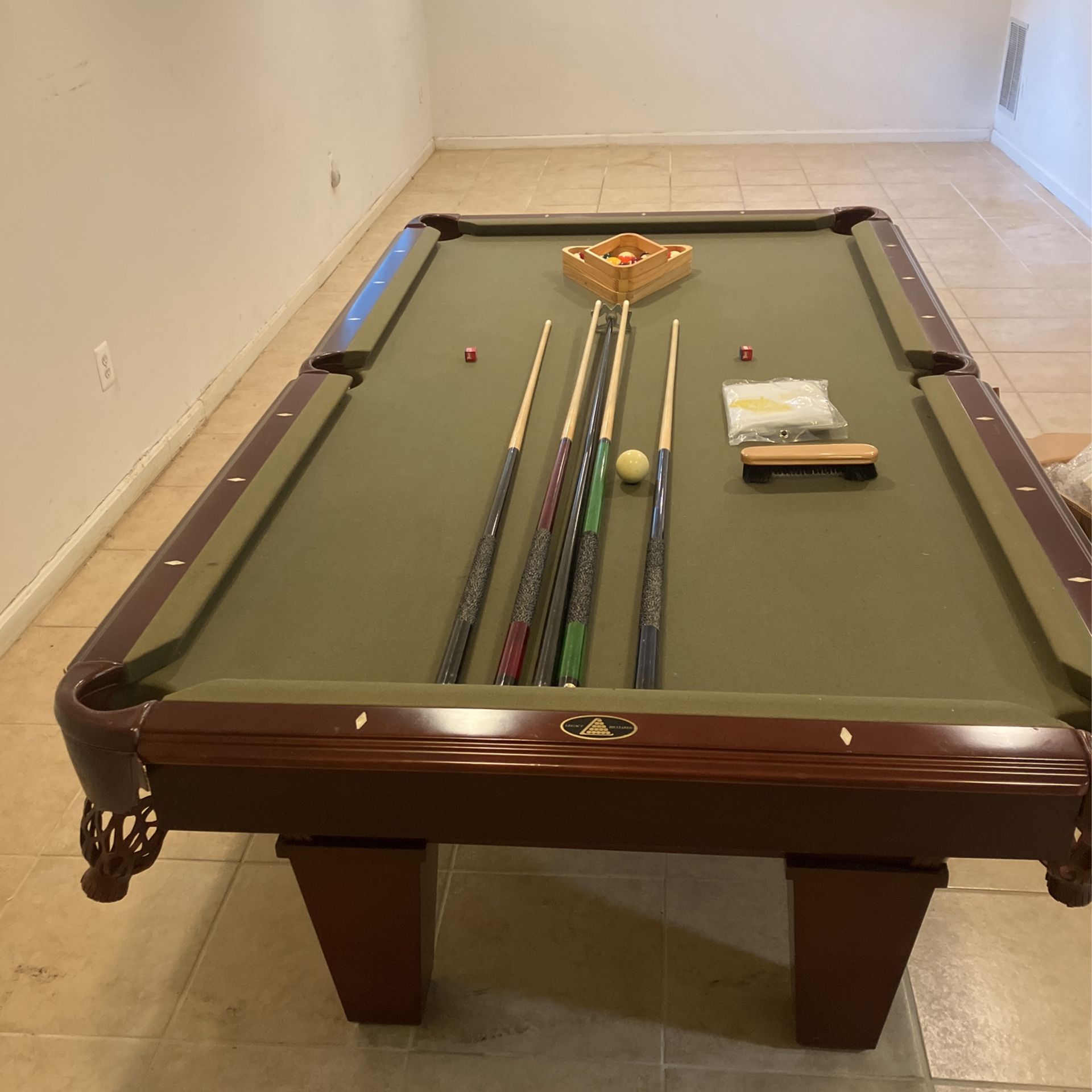 Legacy Billiards Pool Table 